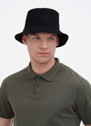 BRAVERY IS IN OUR DNA Black Bucket Hat1 photo