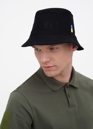 BRAVERY IS IN OUR DNA Black Bucket Hat2 photo