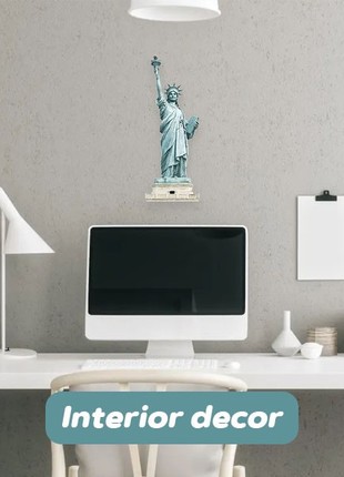 Wood Jigsaw Puzzle For Adults Statue of Liberty L Size6 photo