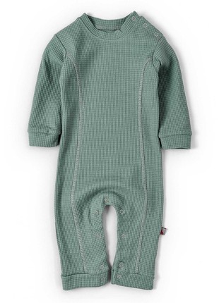 Baby waffle knit romper mint color brand Tunes