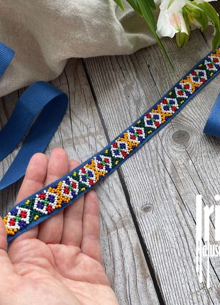Copy of ancient necklace from Bukovyna region Ukraine choker Ukrainian gerdan8 photo