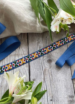 Copy of ancient necklace from Bukovyna region Ukraine choker Ukrainian gerdan9 photo