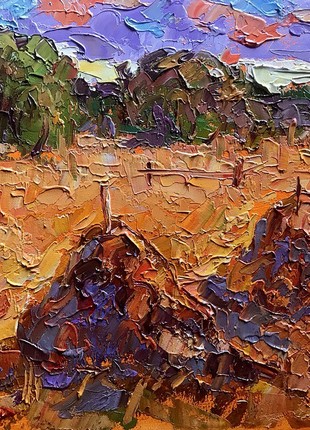 Oil painting Field of gold Kalenyuk Alex nKalen1022