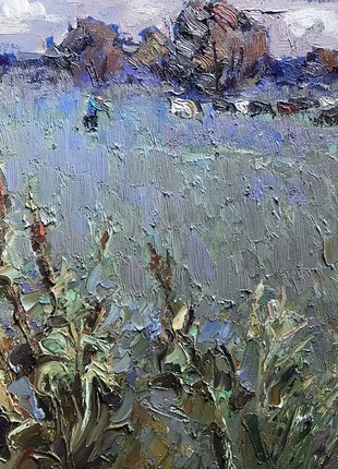 Oil painting Silver morning Kalenyuk Alex nKalen1023