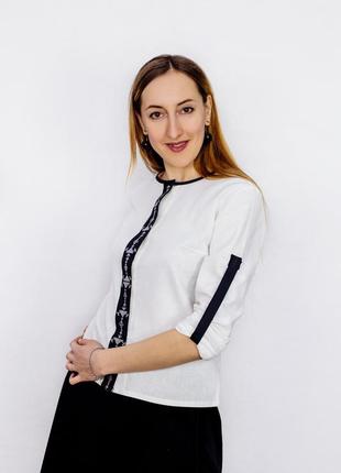 Linen women's shirt Strichka1 photo