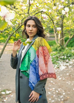 Designer scarf "kyiv. four seasons" from the designer art sana3 photo