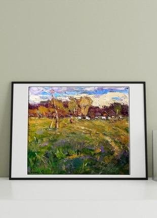 Oil painting By the evening Kalenyuk Alex nKalen10242 photo