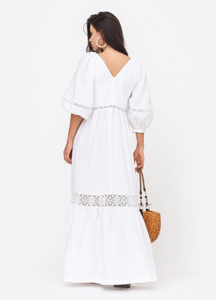 Maxi dress with lace3 photo