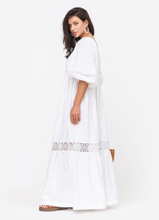Maxi dress with lace2 photo