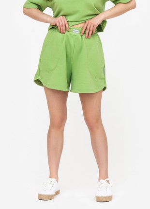 The shorts are wide