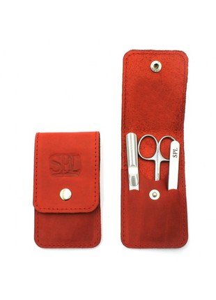 Manicure set red 77906A