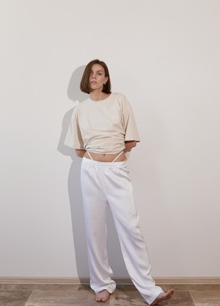 SATIN PANTS3 photo