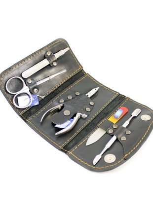 Manicure set "Brown leather" 77503AK5 photo