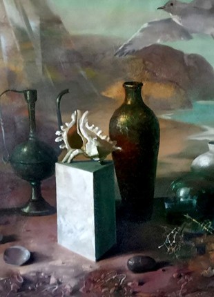 Oil painting Still life Anatoly Borisovich Tarabanov nTar201