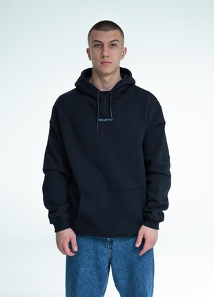 Bezlad hoodie logo black | three