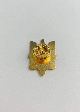 Pin/ Ukrainian symbols Slava ZSU red(1pc)3 photo