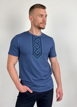 men's t-shirt with "Podilska" embroidery