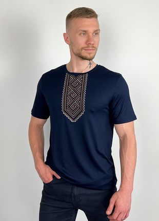 men's t-shirt with "Podilska" embroidery3 photo