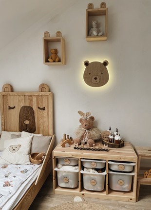Wireless night light for baby room TEDDY BEAR