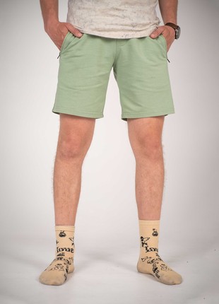Men's shorts olive Clirik Custom Wear