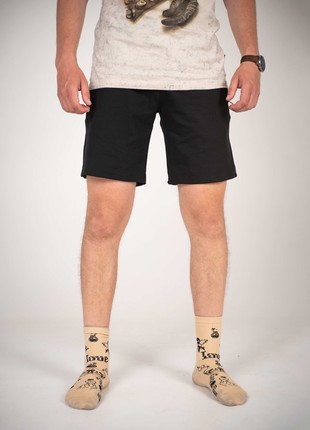 Men's shorts black Clirik Custom Wear