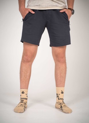 Men's shorts dark grafite Clirik Custom Wear