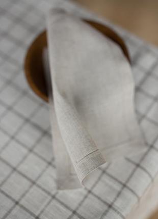 Linen classic table napkins - 6 piece6 photo