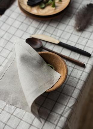Linen classic table napkins - 12 piece1 photo