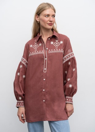 Women's shirt with embroidery Tsvit Tera