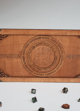 Personalized Dungeon master screen, Wooden DM screen, Dungeon master screen magnetic, DnD screen wood, Dungeons and Dragons screen