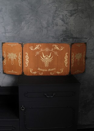 Dungeons and dragons gifts for him, DnD screen, Gifts for dungeon master, Dungeon master screen magnetic, Dm screen, Wooden dm screen