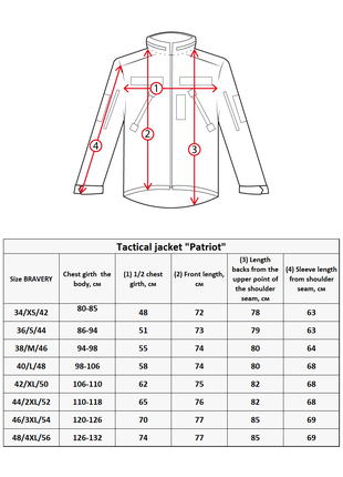 Tactical jacket "Patriot"  MILIGUS5 photo