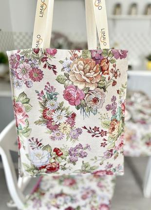 Tapestry bag shopper limaso