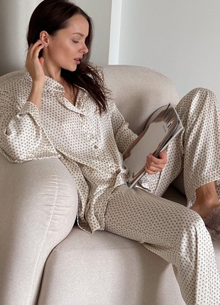 Silk Suit Pajama Style