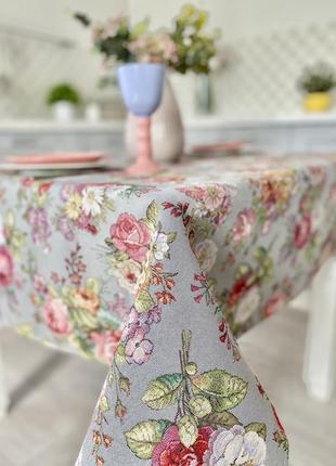 Tapestry tablecloth limaso 137 x 240 cm. tablecloth on the kitchen table3 photo