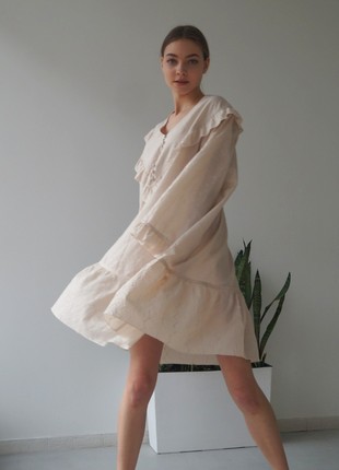 Light beige beach dress