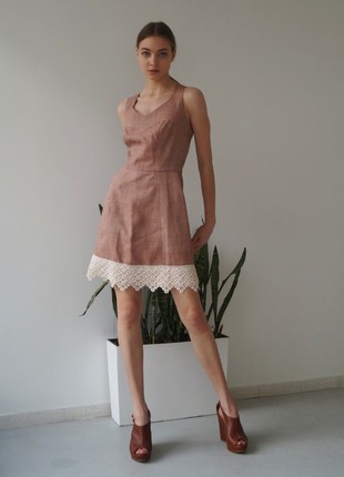 Kat linen dress