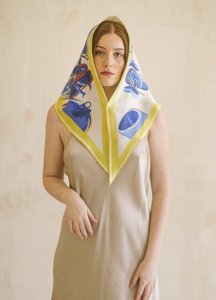 Silk scarf "Sophia" PERSONÁ x Alina Pash