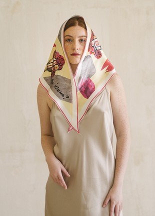 Silk scarf "Churai" PERSONÁ x Alina Pash
