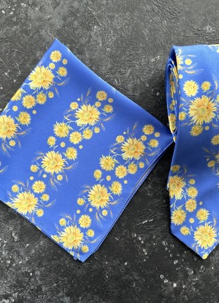 Luxury Silk Pocket Square and Tie