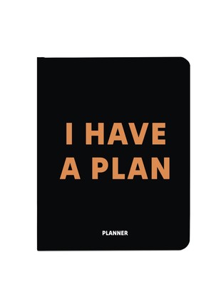 Planner I HAVE A PLAN black (orner-1954)