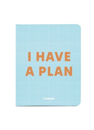 Planner I HAVE A PLAN turquoise (orner-1950)