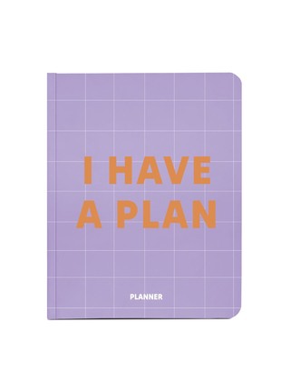 Planner I HAVE A PLAN lilac (orner-1949)
