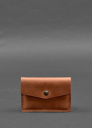 Leather Card Case 9.0 Light Brown Crazy Horse (BN-KK-9-k-kr)