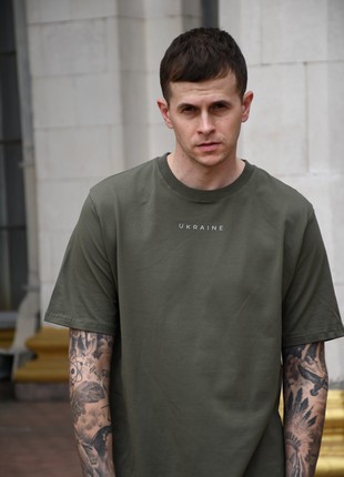 T-shirt Ukraine Haki