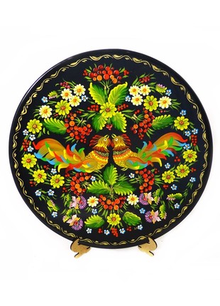 Decorative plate with painting D300mm Star M-9