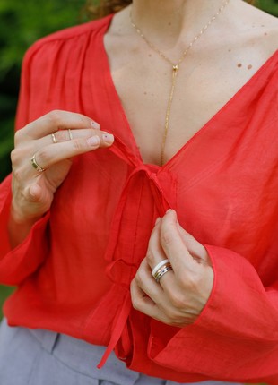 Red blouse3 photo