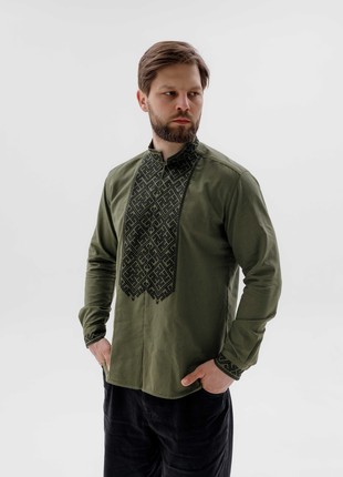 Men's shirt "Svarga" khaki