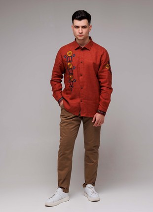 Men's embroidered shirt "Kosytci"