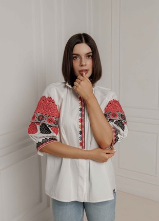 Women's embroidered blouse "Vinnychyna"
